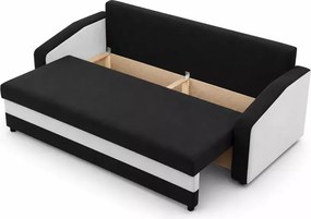 Kanapa Lahti rozkładana z pojemnikiem na pościel – nowoczesna sofa z funkcją spania, różne kolory