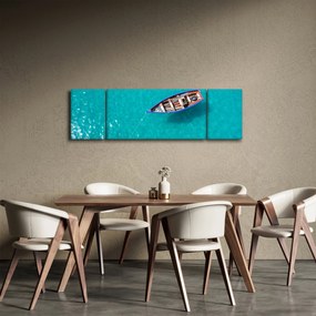 Obraz - Tradycyjna łódź rybacka (170x50 cm)