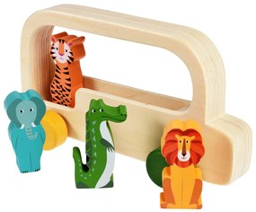 Drewniany autobus Colourful Creatures – Rex London