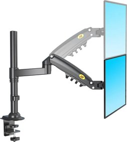 Uchwyt biurkowy na monitor HS-80B, z regulacją wysokości