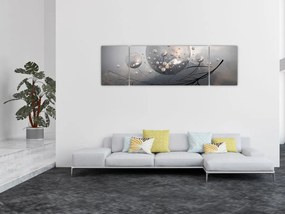 Obraz abstrakcyjnych kul (170x50 cm)