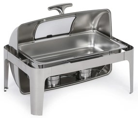 Brytfanna z pokrywą roll-top z okienkiem, 635 x 425 x 440 mm, 9 l
