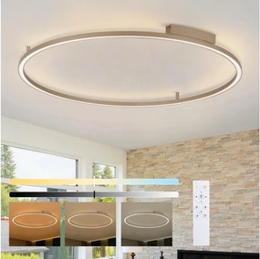 Brilagi - Ściemnialna lampa LED PORTOFINO LED/85W/230V, średnica 120 cm, beżowa + pilot