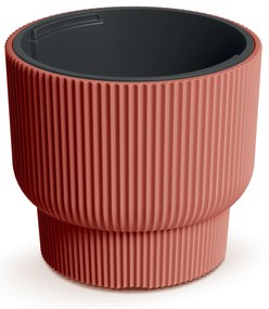 Donica ogrodowa z wkładem Milly 39,5 x 39,5 x 35 cm miedziany PROSPERPLAST