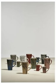 Jasnoróżowe kamionkowe kubki na espresso zestaw 4 szt. 100 ml Hela – Villa Collection