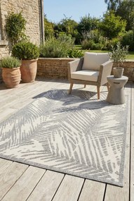 Kremowy dywan sznurkowy zewnętrzny D7-R48