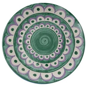 Zielone porcelanowe talerze zestaw 6 szt. deserowe ø 19,5 cm Tangeri green – Villa Altachiara