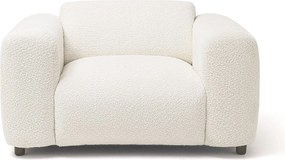 Fotel z białej bukli - POGNI marki Maison Céphy