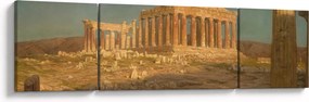 Obraz - Frederic Edwin Church, The Parthenon, reprodukcje (170x50 cm)
