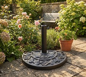 Zdobiona podstawa do parasola ogrodowego P0-D04