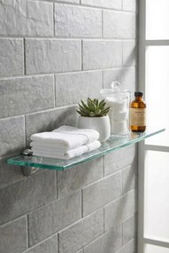 Nowoczesna półka szklana 60x10 G0-B08