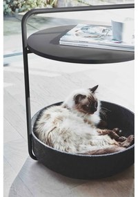 Okrągły stolik ø 50 cm Tavolino Black – MiaCara