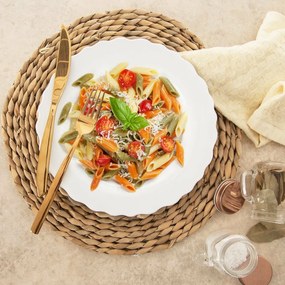 Orion 18-częściowy zestaw talerzy Mona fale