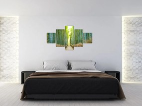 Obraz - Las bambusowy (125x70 cm)