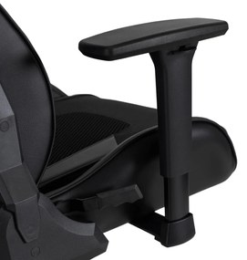 Fotel Gamingowy Obrotowy NEXON Czarny/Żółty Nowoczesny