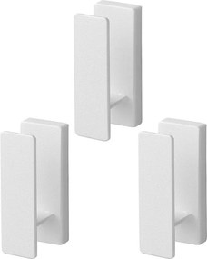 Białe ścienne metalowe haczyki zestaw 3 szt. Tower – YAMAZAKI