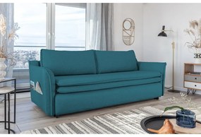 Turkusowa rozkładana sofa Miuform Charming Charlie