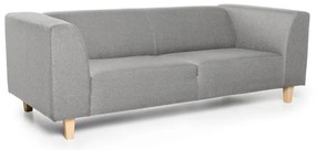 Szara sofa Scandic Diva, 216 cm