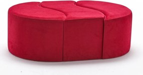Czerwony puf Alya – Artie