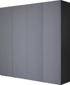 Duża antracytowa szafa uchylna F3-N09