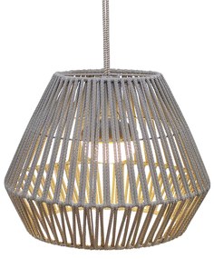 Zewnetrzna Orientalna lampa wisząca zliny zwbudowanym ściemnianym akumulatorem LED - ContraKolonialny Oswietlenie zewnetrzne