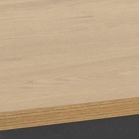 Nierozkładany stół loftowy do jadalni Seaford 160x80