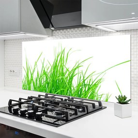 Panel Szklany do Kuchni Detale Zielonej Natury