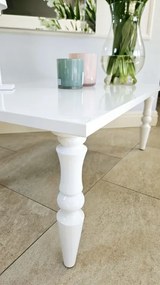 Stolik kawowy, biały