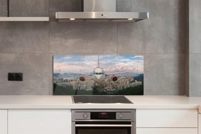 Panel nad Blat Kuchenny Samolot nad Miastem i Górami