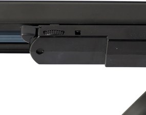 System szynowy czarny w komplecie z diodą LED z możliwością ściemniania, 3-punktowy, 3-fazowy, lewy - Ruler 38