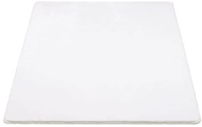Dywan pluszowy Luxy biały 80 cm x 150 cm