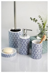 Niebieski ceramiczny dozownik do mydła Wenko Lorca