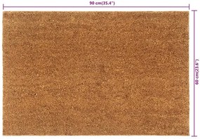 Rustykalna wycieraczka 60x90 cm - Pakos 6X