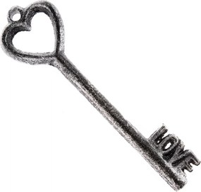 Dekoracja wisząca Klucz, 14 x 4,5 cm