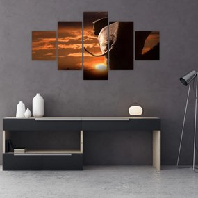Obraz słonia (125x70 cm)