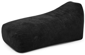 Czarny sztruksowy worek do siedzenia Snug Long 140 – SLOWDOWN