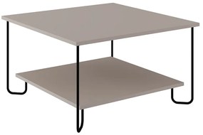 Szary stolik 80x80 cm Tonka – Marckeric