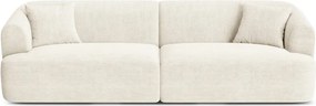 Beżowa sztruksowa sofa 255 cm Campi – Cosmopolitan Design