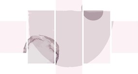 Obraz - Fioletowy minimalizm N⁰2 (125x70 cm)