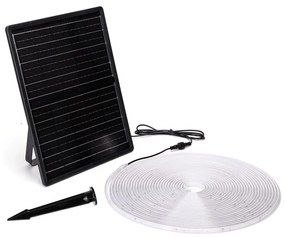 Aigostar - LED Taśma solarna ściemnialna LED/20W/3,2V 20 m 2700K IP65 + pilot