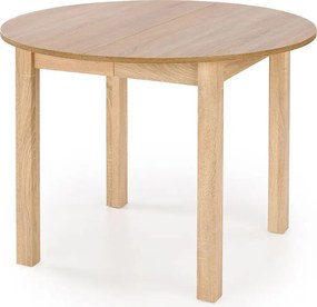 Okrągły Stół Rozkładany Dąb Sonoma P6-S18