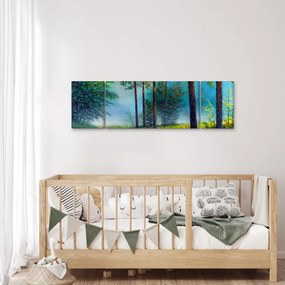 Obraz - Obraz olejny przedstawiający krajobraz (170x50 cm)