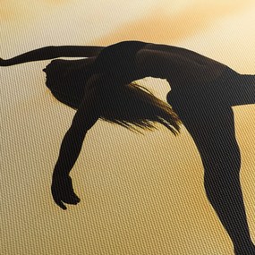 Obraz tancerki (170x50 cm)