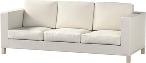 Pokrowiec na sofę Karlanda 3-osobową nierozkładaną, krótki kolor szary