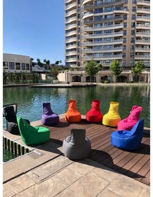 Czarny ogrodowy worek do siedzenia Aktif – Floriane Garden