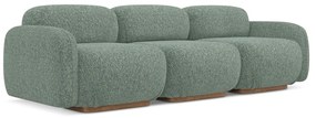 Jasnozielona sofa modułowa 270 cm Ailani – Makamii