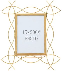 Metalowa ramka na zdjęcia Mauro Ferretti Glam X, 29,5x32 cm
