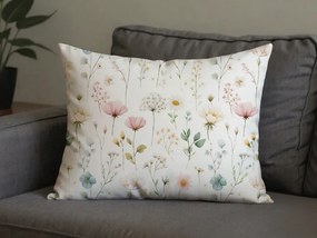 Polibawełniana poszewka na poduszkę PETALUNE POLY 70x90 cm, kremowa