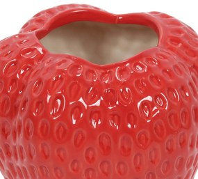 Ceramiczny wazon truskawka MUZ, 16 cm