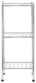 Regał łazienkowy w kolorze srebra 34x80 cm – Premier Housewares